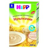 Органические цельнозерновые каши для детей